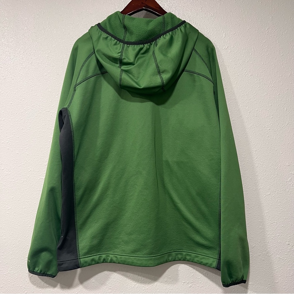 Columbia Hoodie Jacket Omni-Wick Stretch Camp Hiking Green Mens Size Large - Picture 5 of 9